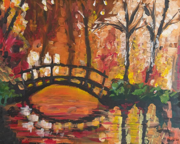 Autumn / 60x50cm / on canvas / Bart van Wolde / 2020 / 500 euro